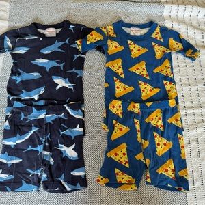Hanna Anderson Boys Short Sleeve Pajamas - 2 Pairs